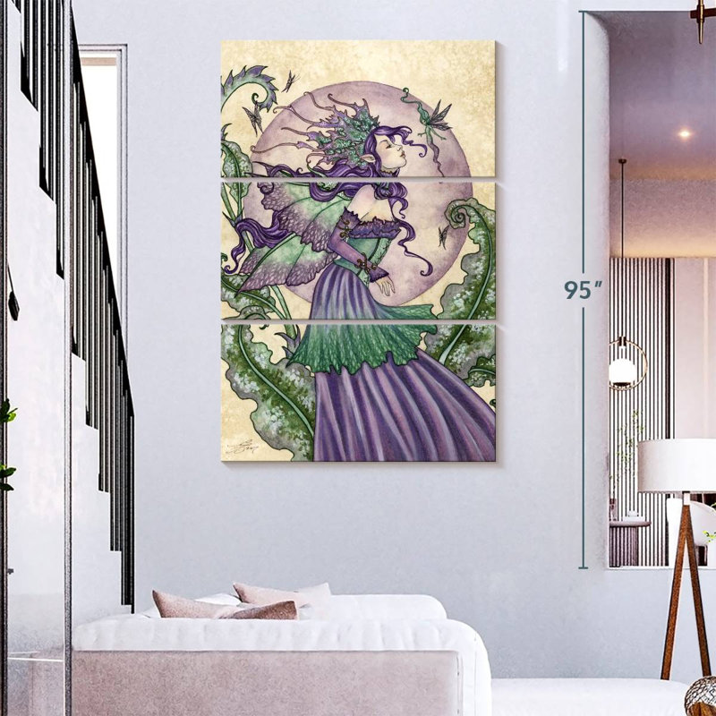 Kelan Pixie Gossip, 74" H x 48" W