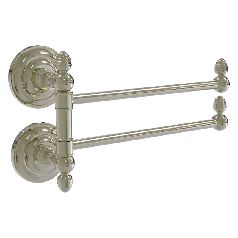 Barre à serviettes murale 12,5 "leamore, Nickel poli