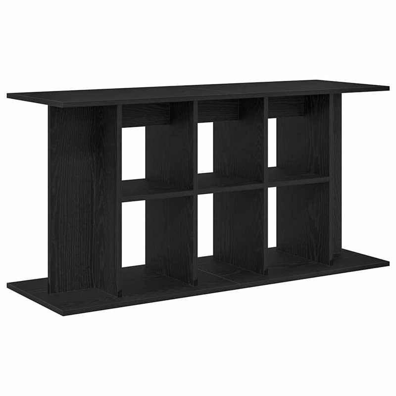 Morada Aquarium Stand, 60cm H x 120cm W x 40cm D, Black Oak