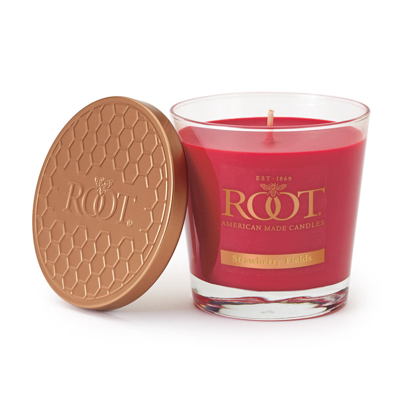 Strawberry Fields Scented Jar Candle, 6.5 oz