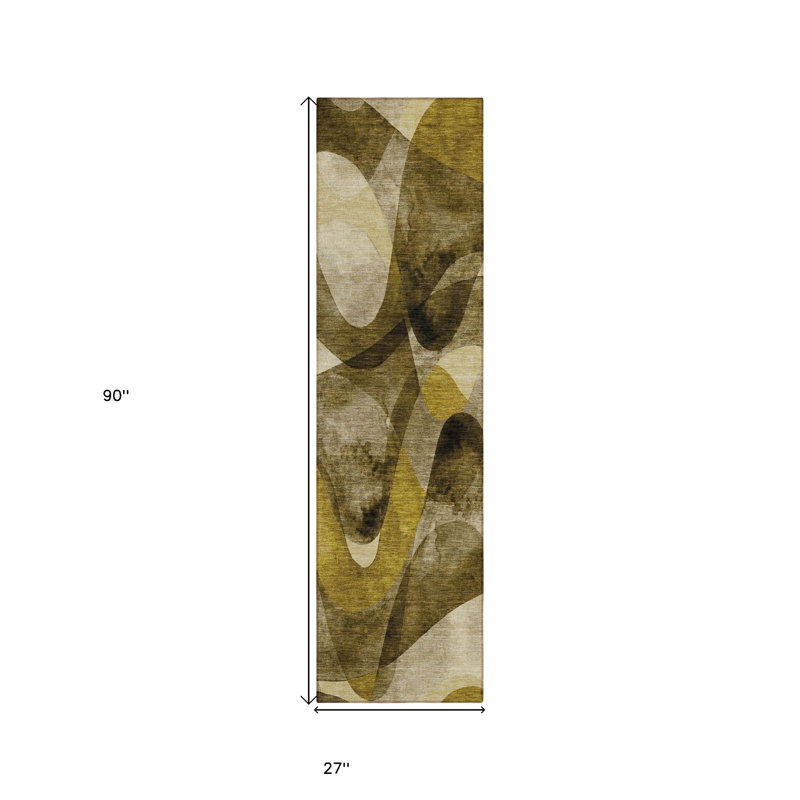 Tapis de couloir extérieur antidérapant 8 pi