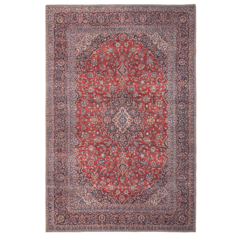 Carlester Oriental Cotton Area Rug, Runner 60cm x 240cm