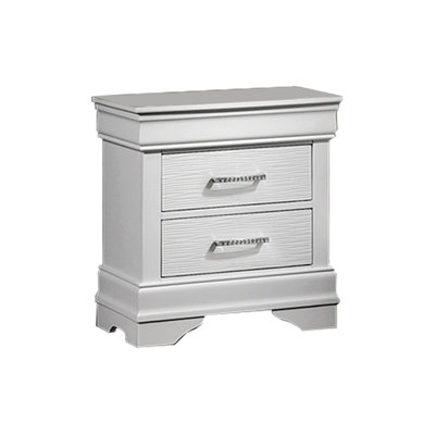 Bedside Table, Nightstand With Storage Drawers