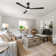 52" 3 - Blade Ceiling Fan With LED Lights And Remote Control