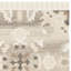 Tapis gris en laine, viscose et coton tissé à la main Mill-2059864734