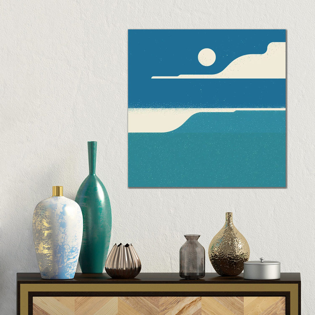 Ocean Waves von Amer Karic - Galerie-verpackte Leinwand Giclée auf Leinwand