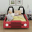 Lit plateforme en forme de voiture de course-1187358268