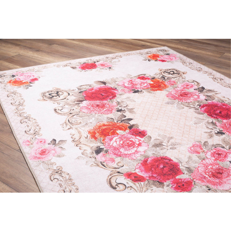 Oakpark Floral Area Rug, Rectangle 140 x 190cm