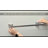 2-Tier Tempered Glass Wall Shelf 15.7 Inch with Towel Bar, Rustproof Metal Floating Storage Rack for Bathroom Kitchen Bedroom-709236932