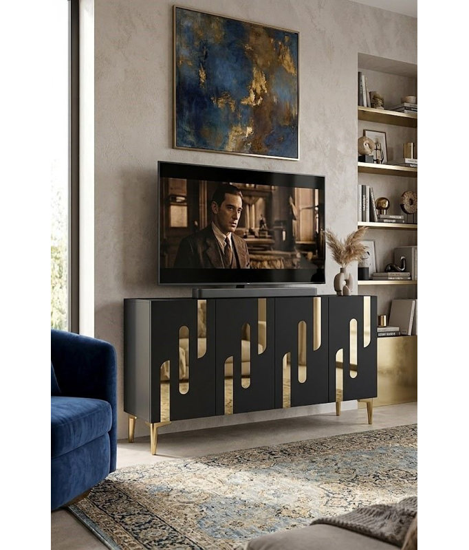 Console, Black/Gold