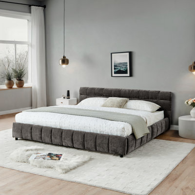 Base de lit rembourrée confortable