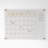 Thomas Martha Stewart Acrylic Wall Calendar with Notes with Dry Erase Marker and Mounting Hardware-89798295