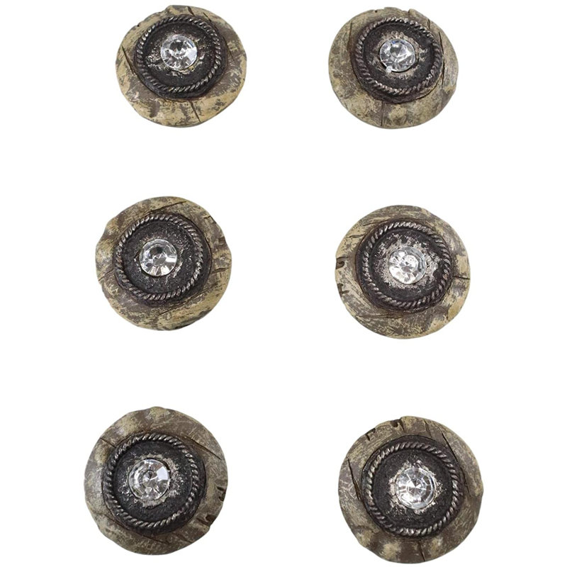 Hand Painted 1" Diameter Round Knob Multipack