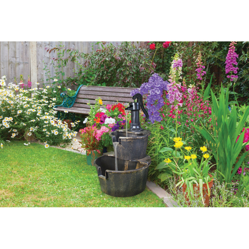 Felecia Outdoor Weather Resistant Cascade Fountain