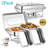 Set of 2, 8QT Stainless Steel Chafing Dishes Food Warmer for Buffet with 2 Half Size Food Pans