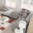  Cailum Legacy 224” Convertible Sectional Sofa Bed with Storage – Firm Support L-Shaped Sleeper Sectional for Small Spaces-907000631-907000630