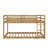 Rubber Wood Twin On Twin Ground Bunk Bed Equipped With Ladder-820306801