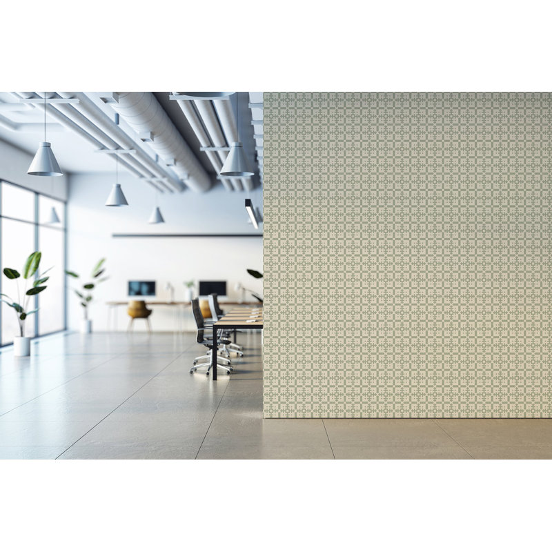 Piazza - Parchment Sage Wallpaper, Sage, Non-Pasted, Paper