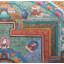 Mandala rond Aparmita Thangka (Thangka sans brocart)