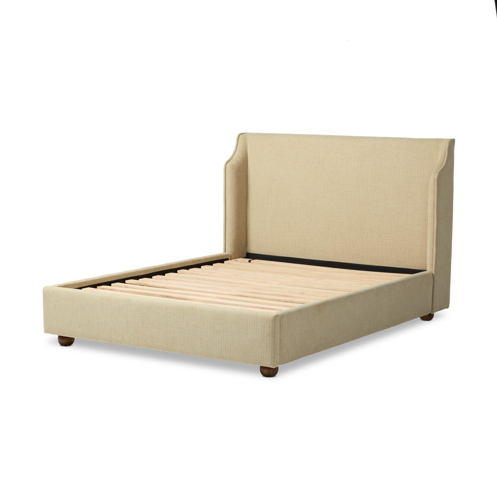 Noelia Bed, King, Laine Natural