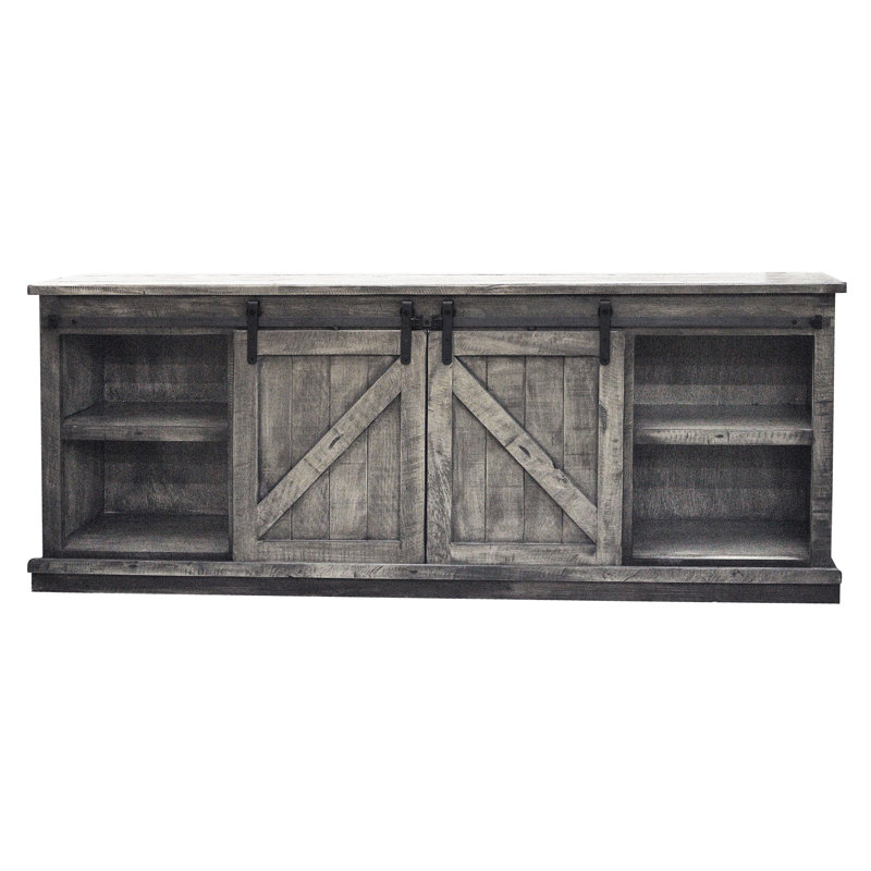 Provincial Media Console, Rustic Barnwood