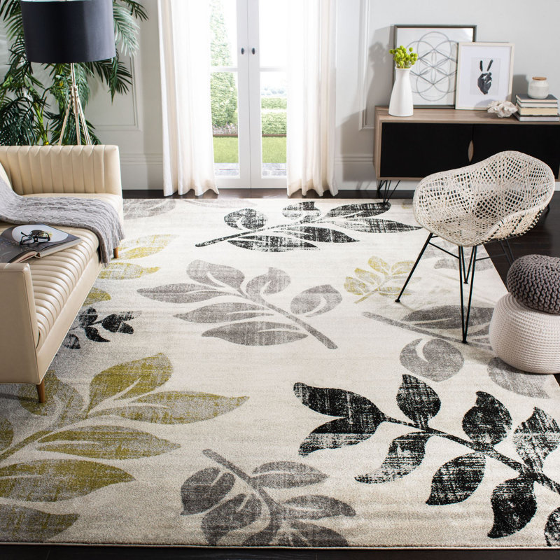 Rosario Porcello Performance Floral Rug, Rectangle 4' x 5'7"