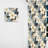 Monochrome Tropics Tropical Pattern IV - Tropical Velvet Curtain - Room Darkening - 1 panel-107597898