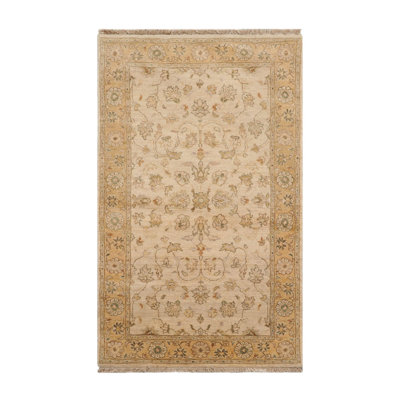 Shanara One-of-a-Kind 3' X 5'1" Wool Area Rug Beige