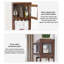 Extendable with Solid Wood and Glass Base Dining Table