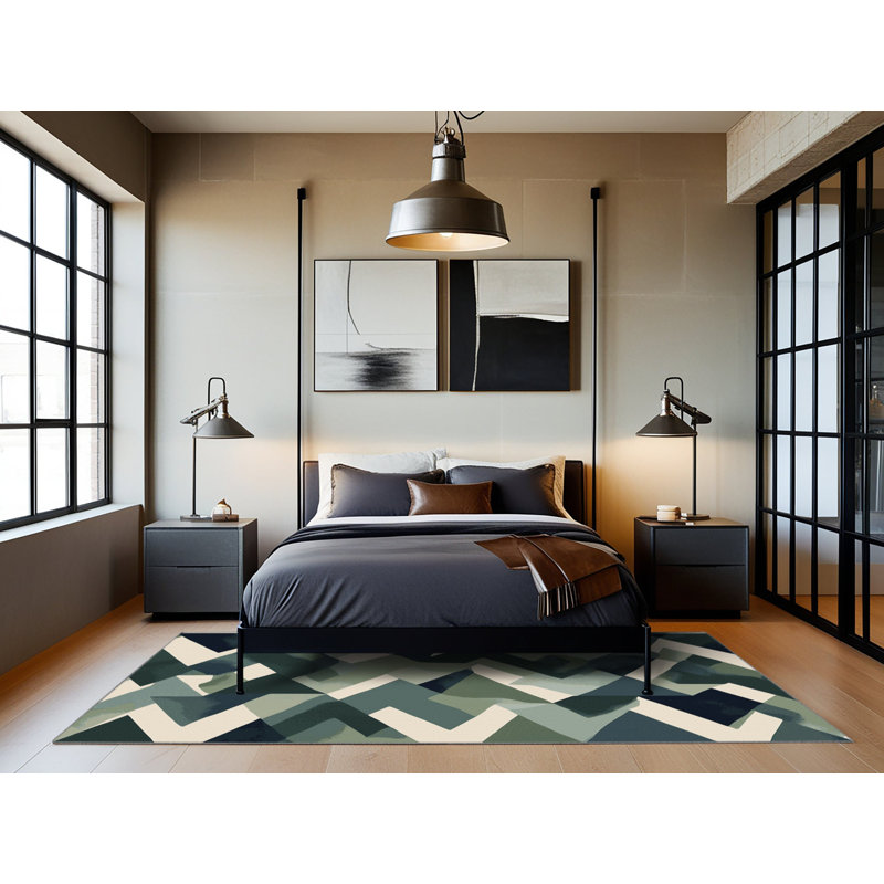 Velvet Drift Rug, Round 5'