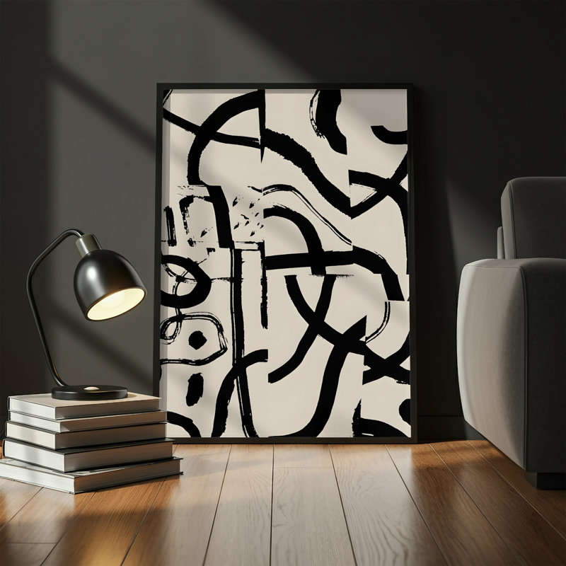 Modern Abstract Matte Poster, 6x8