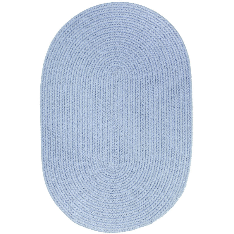 Smyth Synthetic Indoor / Outdoor Rug, Oval 2' x 4'