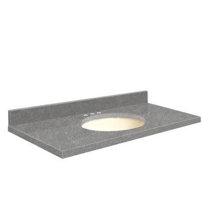 Dessus de salle de bain simple 49 po meuble-lavabo