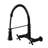 Kingston Brass Heritage Double-Handle 2-Hole Wall-Mount Pre-Rinse Bridge Kitchen Faucet-50313763
