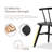 Angela 5-Piece Dining Table Set-103485771