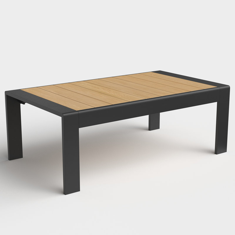 Rectangular Outdoor Coffee Table , 43 " W 24 " D