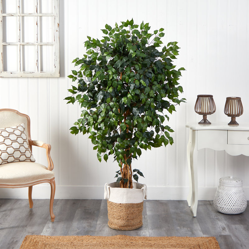 66'' Faux Ficus Tree in Planter