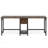 79-Inch Two Person Computer Desk With Drawers And Storage Shelves (Not Including Chair)-503899559