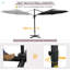 Parasol en porte-à-faux 118,00 po Teria-1367242477