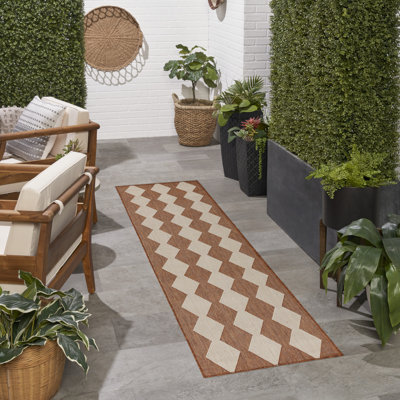 Tapis intérieur / extérieur rectangulaire Positano
