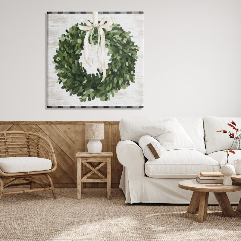Motif champêtre, H 36 po x l 36 po x P 1,5 po