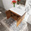 Meuble-lavabo autoportant à simple cuve 36 po avec plateau en marbre de Carrare Mairene