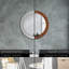 Huldar Glass Flat Wall Mirror