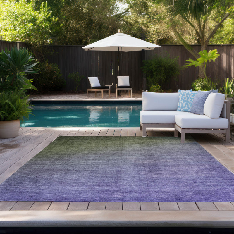 Ombre Rug, Rectangle 8' x 10'