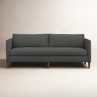 Clifford 87" Upholstered Custom Bench-Seat Sofa
