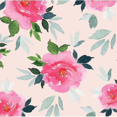 Simoney Peonies Floral Roll