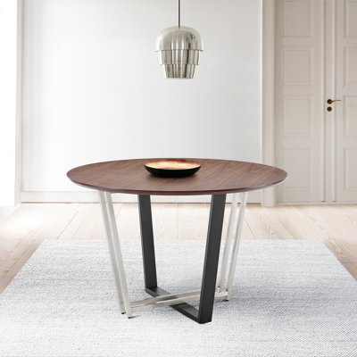 Table de salle à manger ronde contemporaine Lakeeta