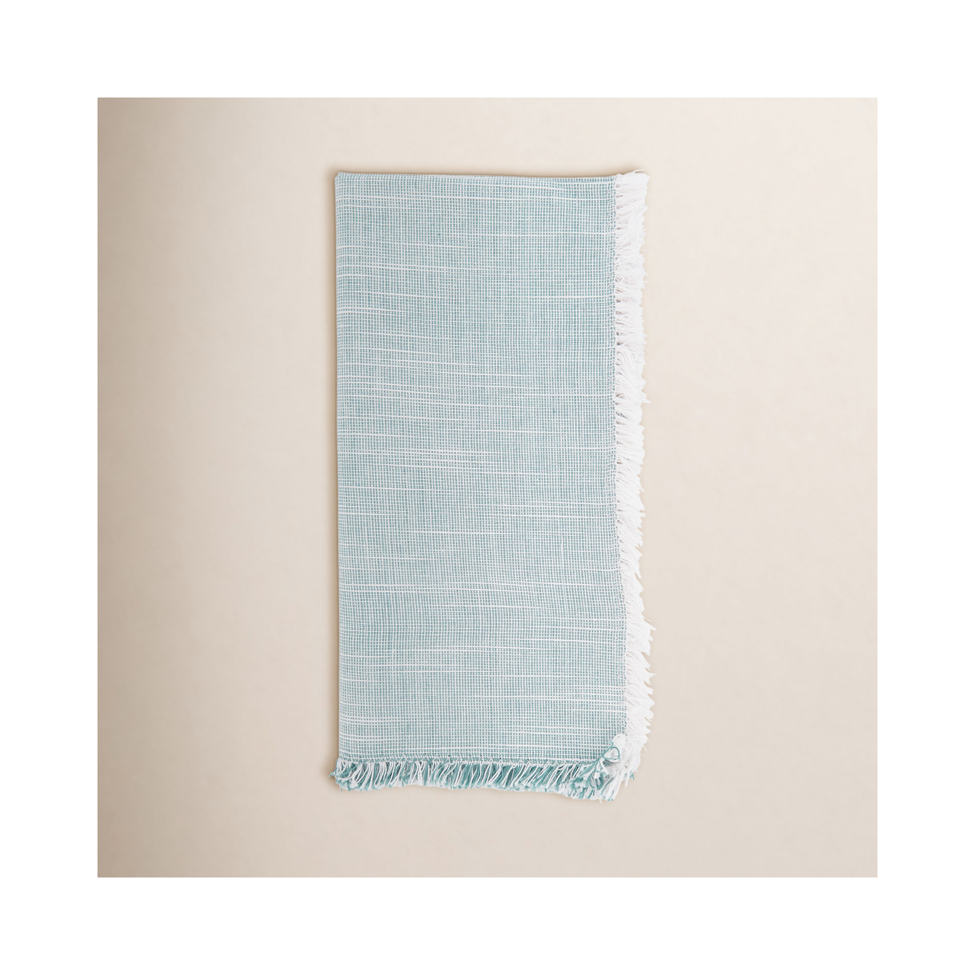 Cornelia 20" Cotton Napkin, Turquoise