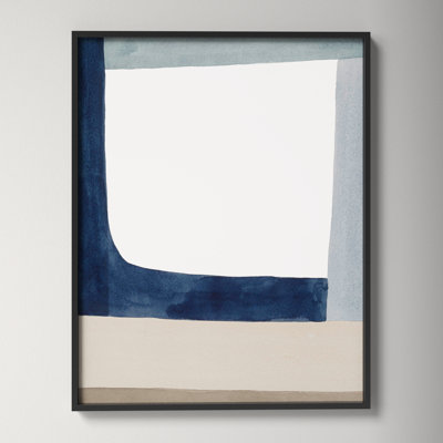 Composition In Blue 1 by Julia Balfour
