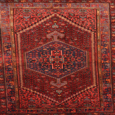 Tapis oriental brun / noir Erickia